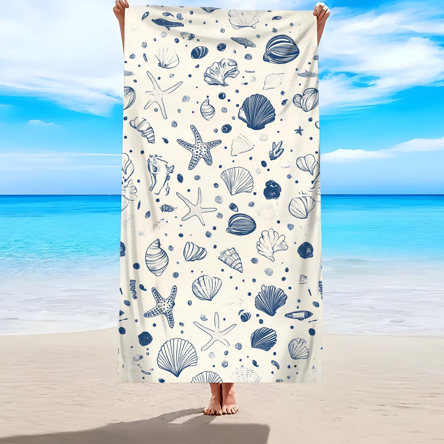 Classic Bandana Beach Towel Tr - Woven Scarf Blanket recension och pris