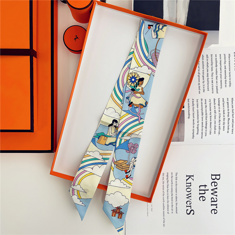 Women 100% Mulberry Silk Scarf - Silk Neck Scarf recension och pris