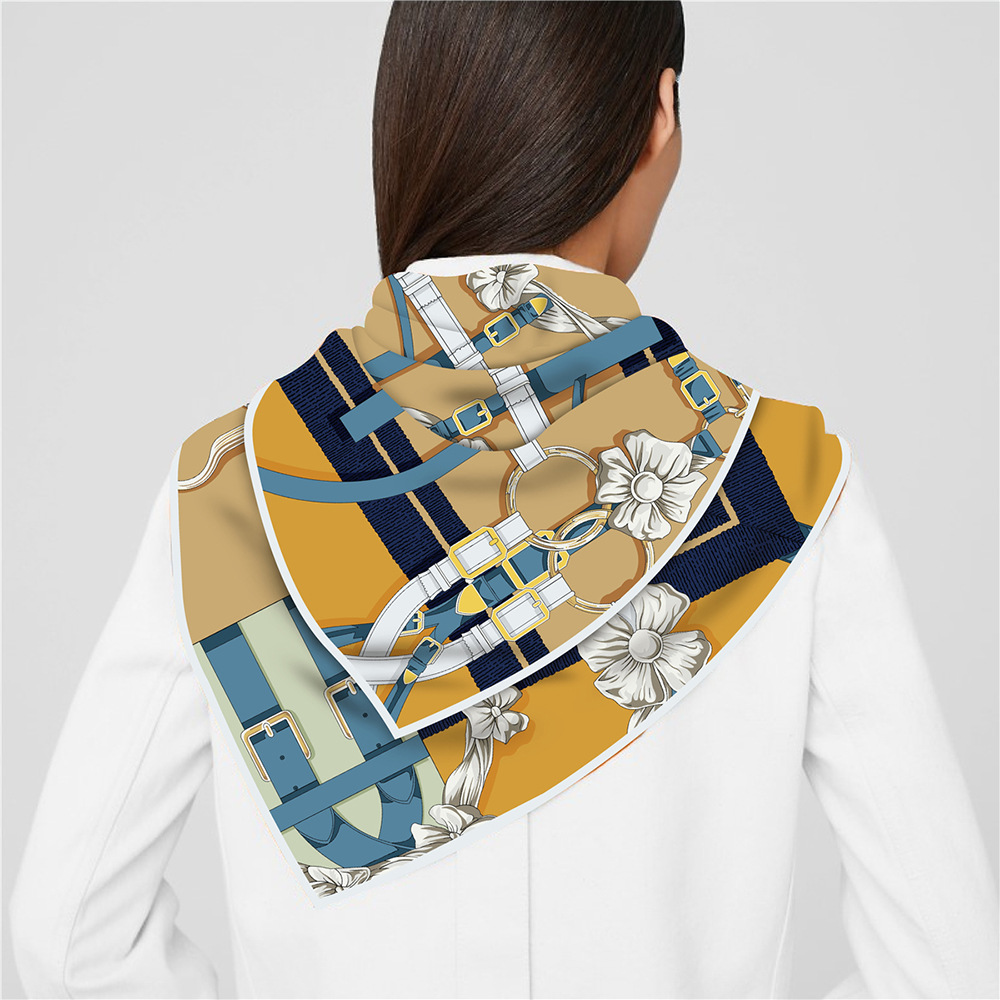 90cm New Design Belt Twill Sil - Silk Neck Scarf recension och pris