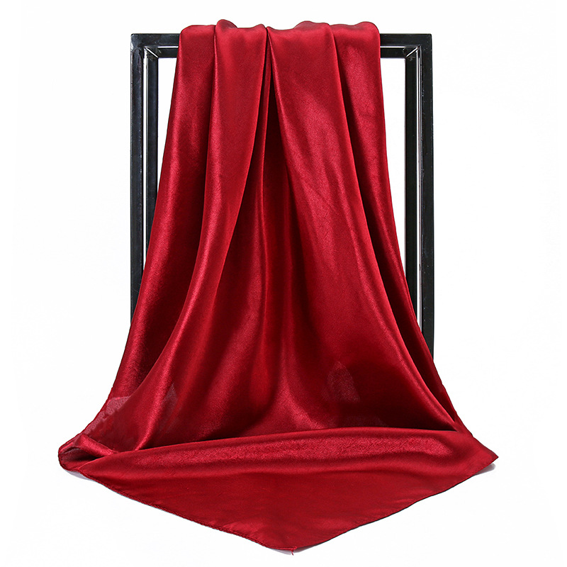Women Fashion 90*90cm Autumn S - Scarf Silk Square recension och pris