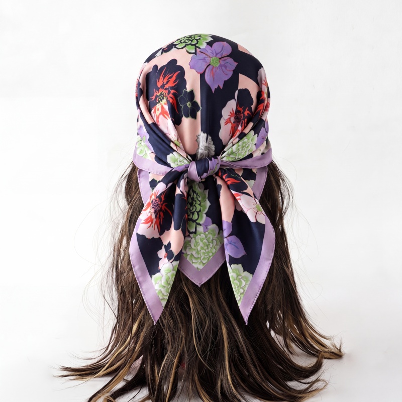 Print Silk Scarf Fashion Turba - Silk Neck Scarf recension och pris