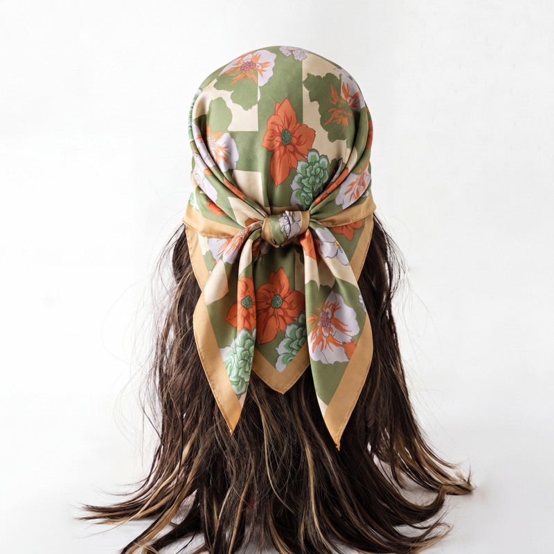 Print Silk Scarf Fashion Turba - Silk Neck Scarf recension och pris