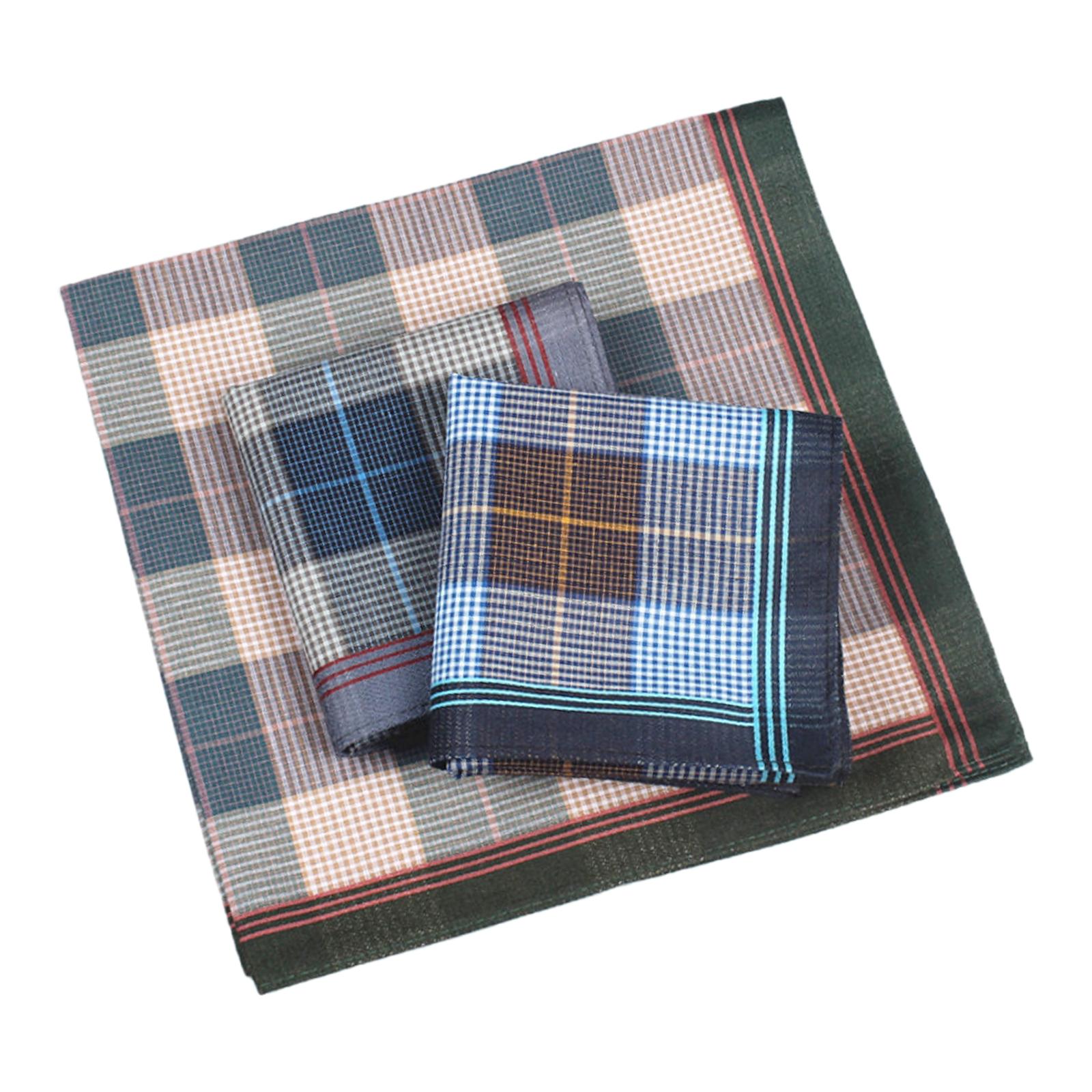 6Pcs Pocket Square Hankies, Un - Handkerchief Cotton Men recension och pris
