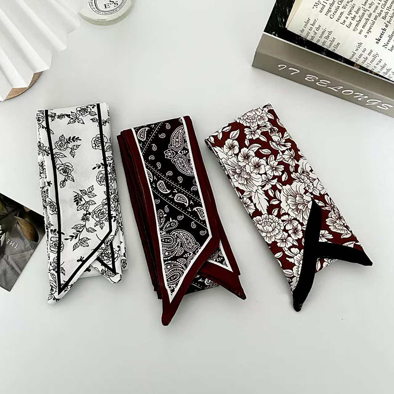 Luxury Fashion Woman Skinny Si - Silk Neck Scarf recension och pris